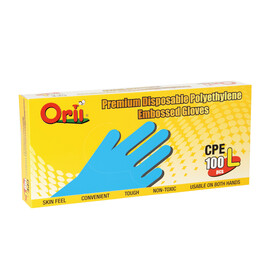 Orii CPE Embossed Glove - Size L